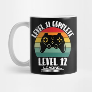 Level 11 Complete Level 12 Loading 11th Birthday Video Gamer Mug